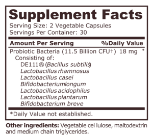 Pure Nutrition Advanced Probiotic 60 Capsules