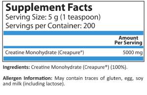 Pure Nutrition Creapure Creatine 1000 г