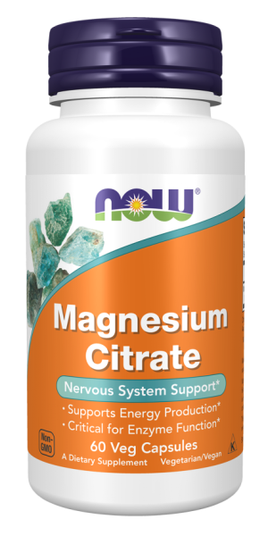 Now Foods NOW Magnesium Citrate 60 Капсули