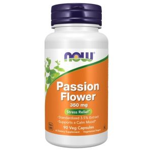 Now Foods Now Passionflower Extract 3.5% 90 Веган Капсули