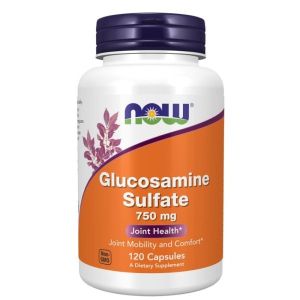 Now Foods NOW Glucosamine Sulfate 750 мг 120 Веган Капсули