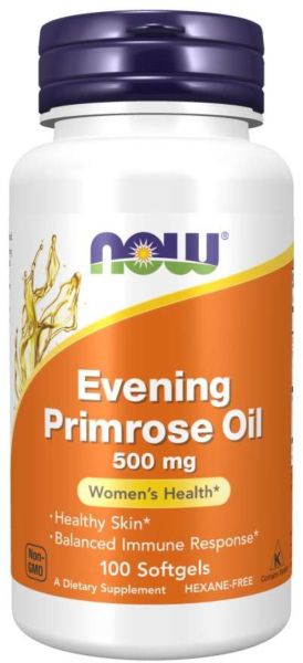 Now Foods Now Evening Primrose Oil 500 мг 100 Гел Капсули