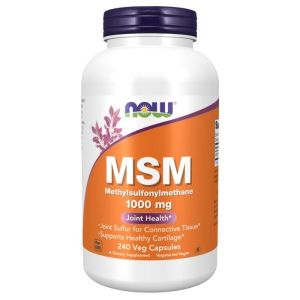 Now Foods NOW MSM 1000 мг 240 Капсули