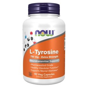 Now Foods NOW L Tyrosine 750 мг 90 Vcaps