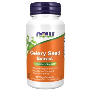 Now Foods NOW Celery Seed Extract 60 Веган Капсули