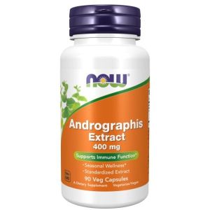 Now Foods NOW Andrographis Extract 400 мг 90 Веган Капсули