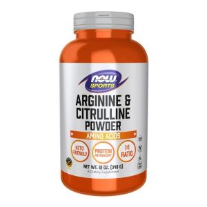 Now Foods NOW Arginine And Citrulline Powder 340 г