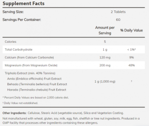 Now Foods NOW Triphala 500 мг 120 Tablets
