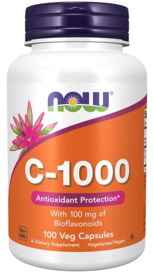 Now Foods NOW Витамин C 1000 100 Капсули