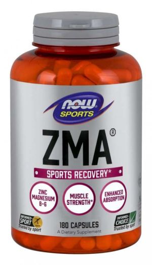 Now Foods NOW Sports ZMA 800 мг 180 Капсули