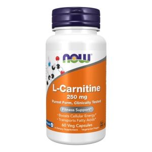 Now Foods NOW L Carnitine 250 мг 60 Vcaps