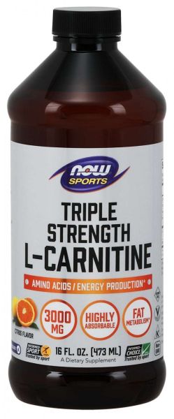 Now Foods NOW L Carnitine Liquid Citrus 3000 мг (465 мл)