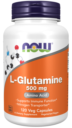 Now Foods NOW Sports L Glutamine 500 мг 120 Capsules