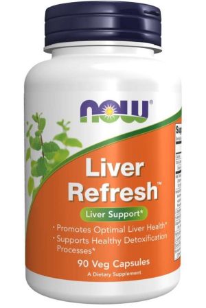 Now Foods NOW Liver Refresh Detoxifier & Regenerator 90 Капсули