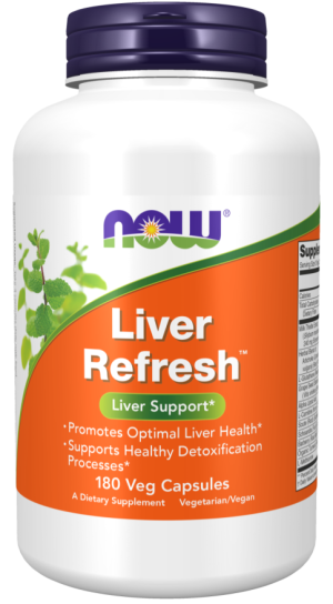 Now Foods NOW Liver Refresh Detoxifier & Regenerator 180 Капсули