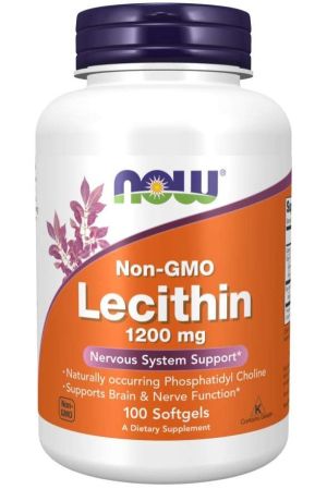 Now Foods NOW Lecithin 1200 мг 100 Дражета