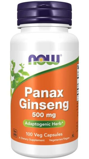 Now Foods NOW Panax Ginseng (жен Шен) 500 мг 100 Капсули