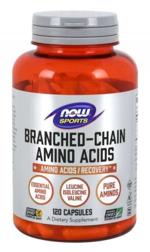 Now Foods NOW Sports Branched Chain Amino Acids 800 мг 120 Капсули