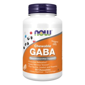 Now Foods NOW GABA 250 мг 90 Chewable Tablets