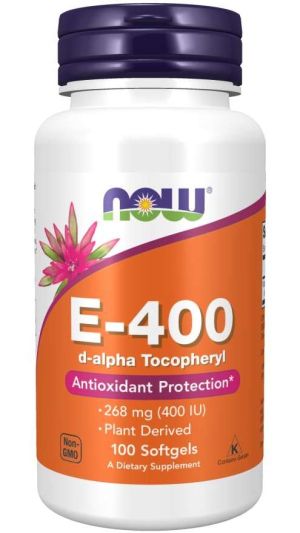 Now Foods NOW Витамин E 400 IU D Alpha 100 Дражета