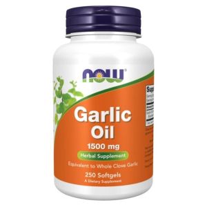 Now Foods NOW Garlic Oil 1500 мг 250 Дражета