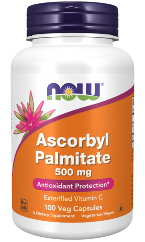Now Foods NOW Ascorbyl Palmitate 500 мг 100 Капсули