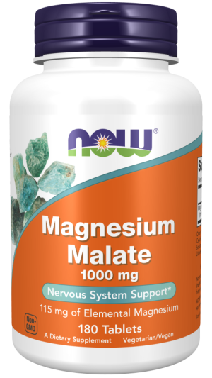 Now Foods NOW Magnesium Malate 1000 мг 180 Тablets