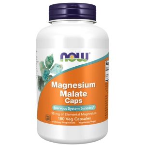 Now Foods NOW Magnesium Malate 1000 мг 180 Veg Capsules