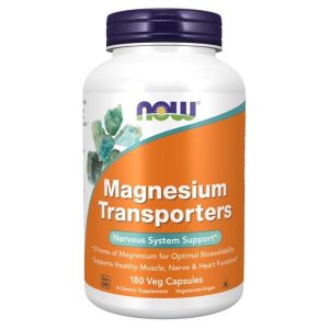 Now Foods NOW Magnesium Transporters 180 Vcaps
