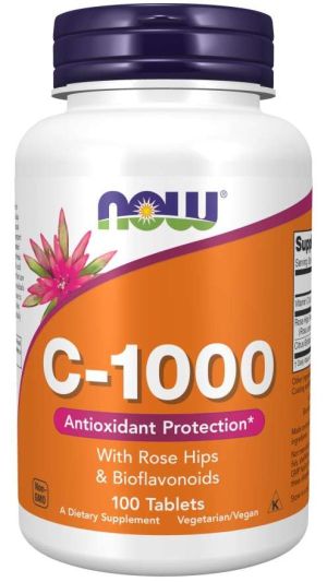 Now Foods NOW Витамин C 1000 100 Таблетки