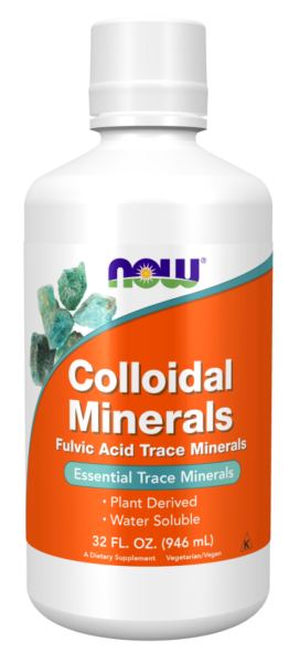 Now Foods Now Colloidal Minerals Original Колоидни Минерали 946 мл