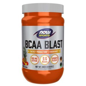 Now Foods NOW Sports BCAA Blast Powder Tropical Punch 600 г