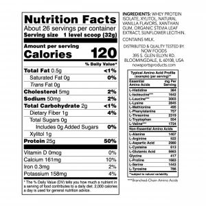 Now Foods NOW Sports Whey Protein Isolate 816 г