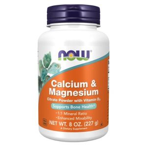 Now Foods NOW Calcium & Magnesium Citrate Powder 227 г
