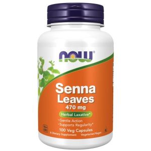 Now Foods NOW Senna 470 мг 100 Веган Капсули