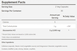 Now Foods NOW Glucosamine 1000 180 Veg Capsules