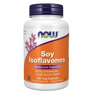 Now Foods NOW Soy Isoflavones 150 мг 120 Веган Капсули