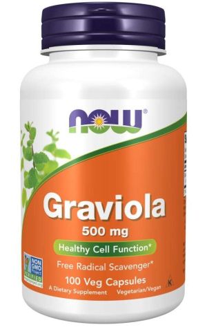 Now Foods NOW Graviola 500 мг 100 Капсули