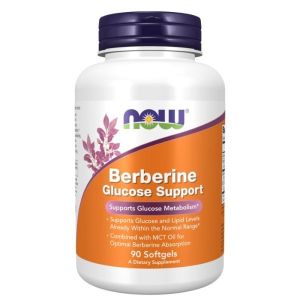 Now Foods NOW Berberine Glucose Support 90 Softgels