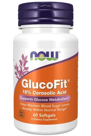 Now Foods NOW Glucofit 60 Softgels