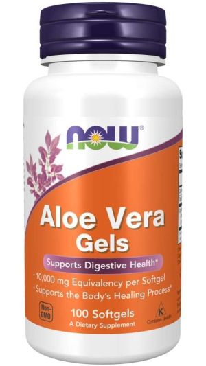 Now Foods NOW Aloe Vera 5000 мг 100 Дражета