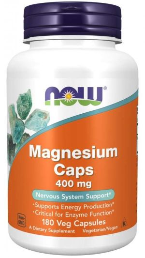 Now Foods NOW Magnesium Citrate 400 мг 180 Vcaps