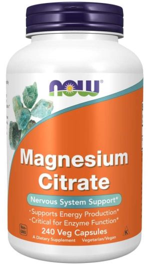 Now Foods NOW Magnesium Citrate 240 Капсули