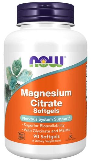 Now Foods NOW Magnesium Citrate 134 мг 90 Дражета