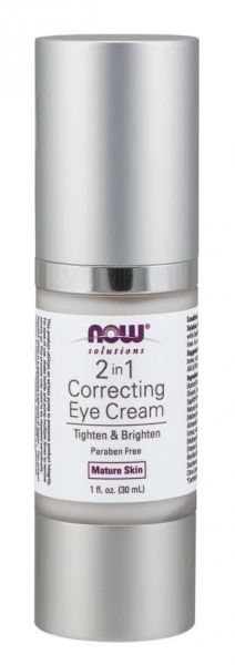 Now Foods NOW Коригиращ Крем За Очи 2 IN 1 Correcting EYE Cream 28 мл