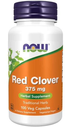 Now Foods NOW Red Clover 375 мг 100 Капсули