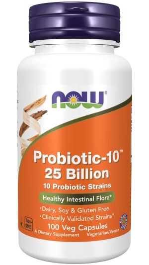 Now Foods NOW Probiotic 10 25 Billion 100 Веган Капсули