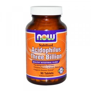 Now Foods NOW Acidophilus Three Billion 90 Tаблетки