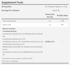 Now Foods NOW Probiotic 10™ 50 Billion 2 OZ 57 г