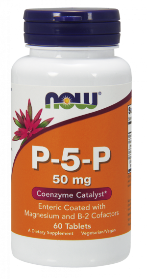 Now Foods NOW P 5 P Vegetarian (витамин B 6) 50 мг 60 Таблетки